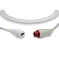 Cables & Sensors Mindray Datascope Compatible IBP Adapter Cable, Edwards Connector IC-MR-ED0